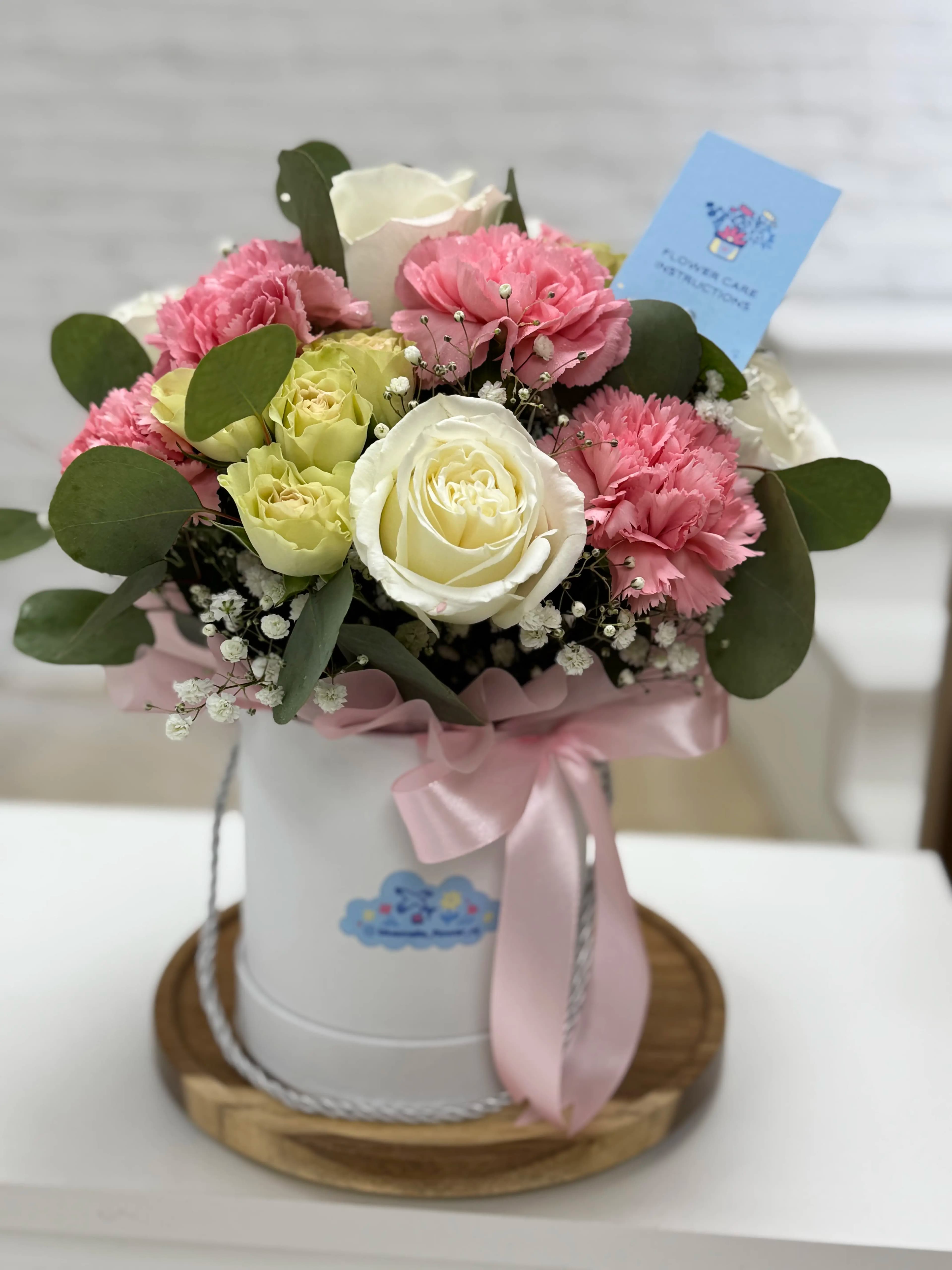 Sweet Blush Box Arrangement