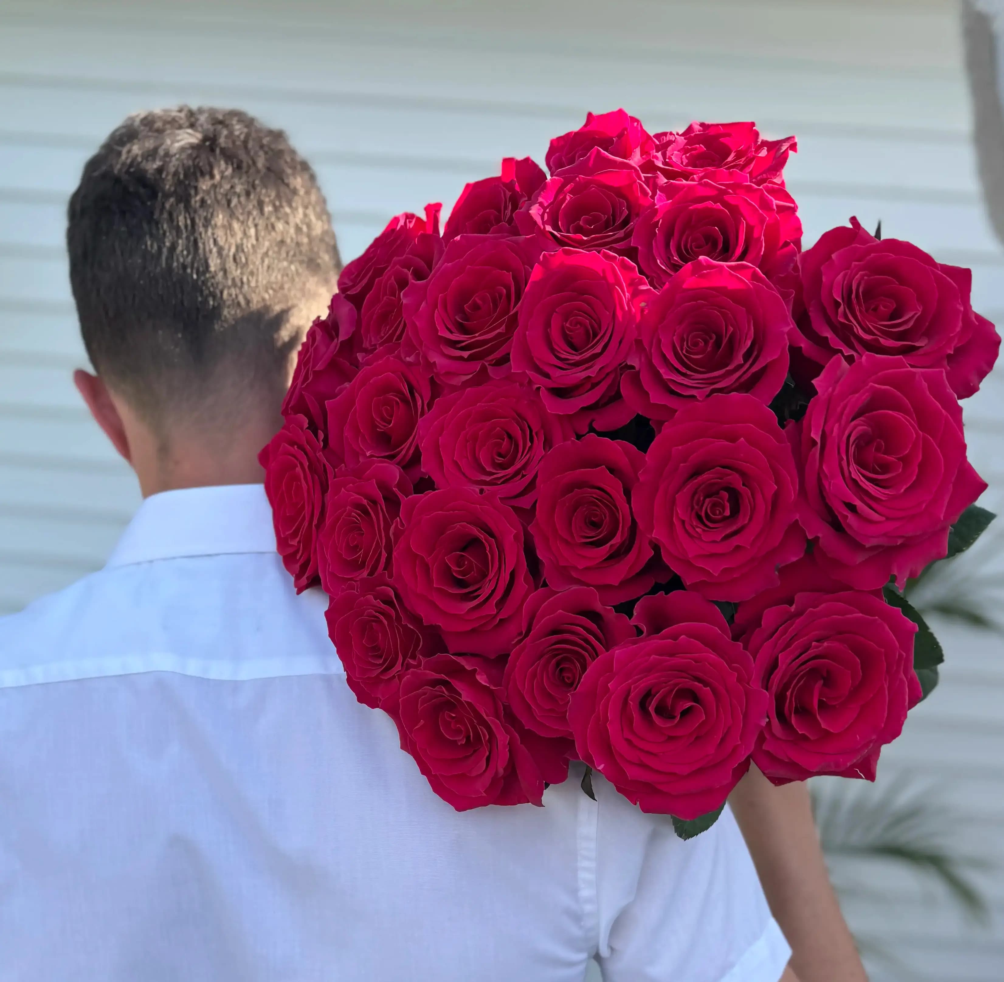 Crimson Love Rose Bouquet