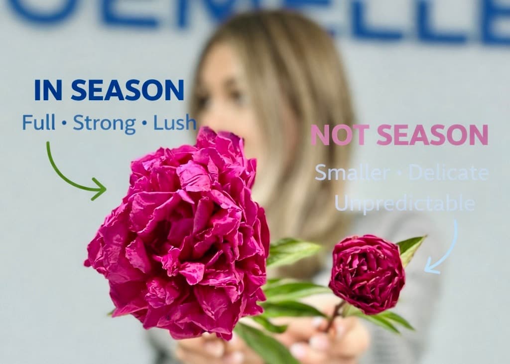 Flowers are like nature — timing matters