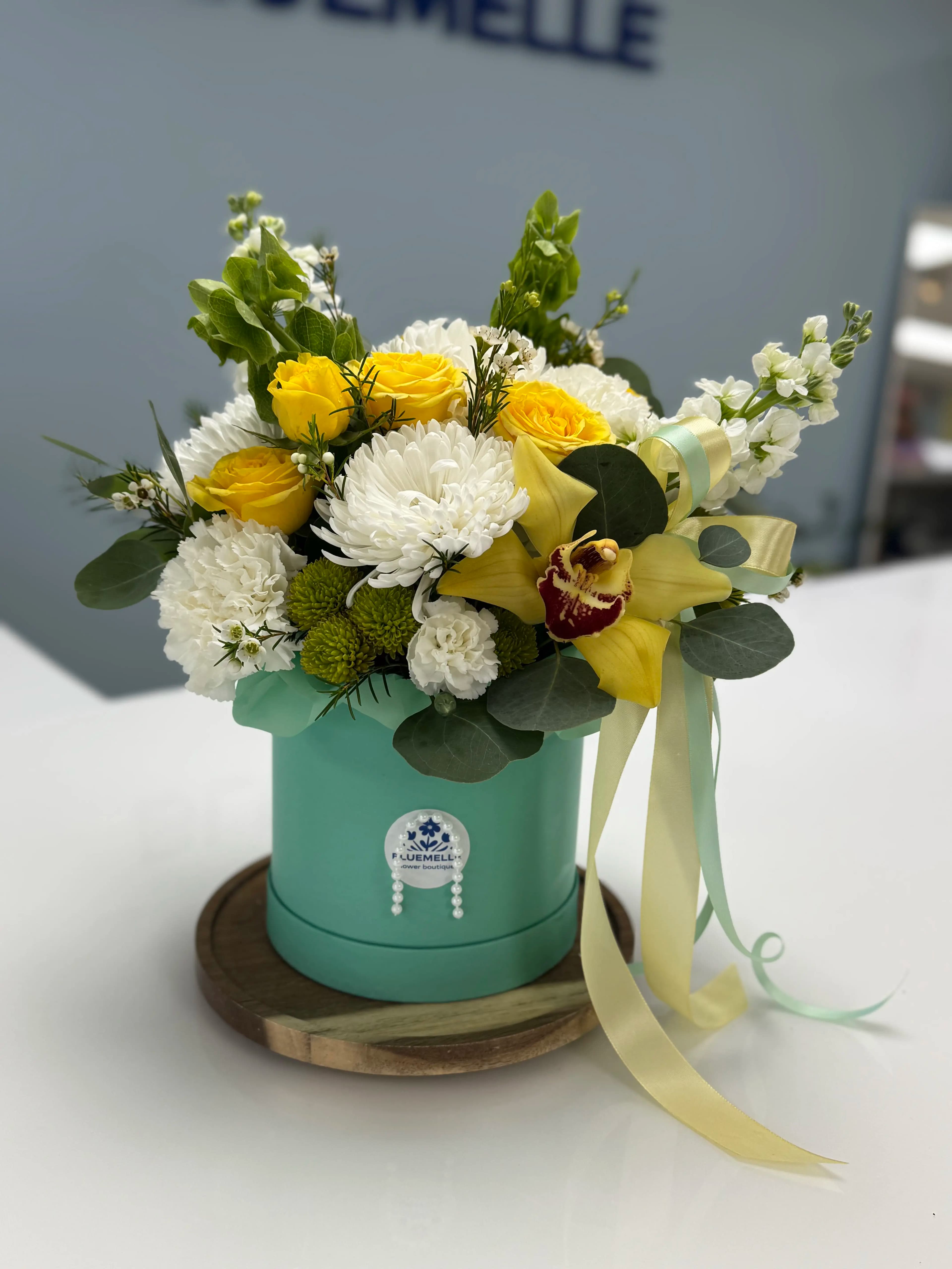 Sunshine Garden Hatbox