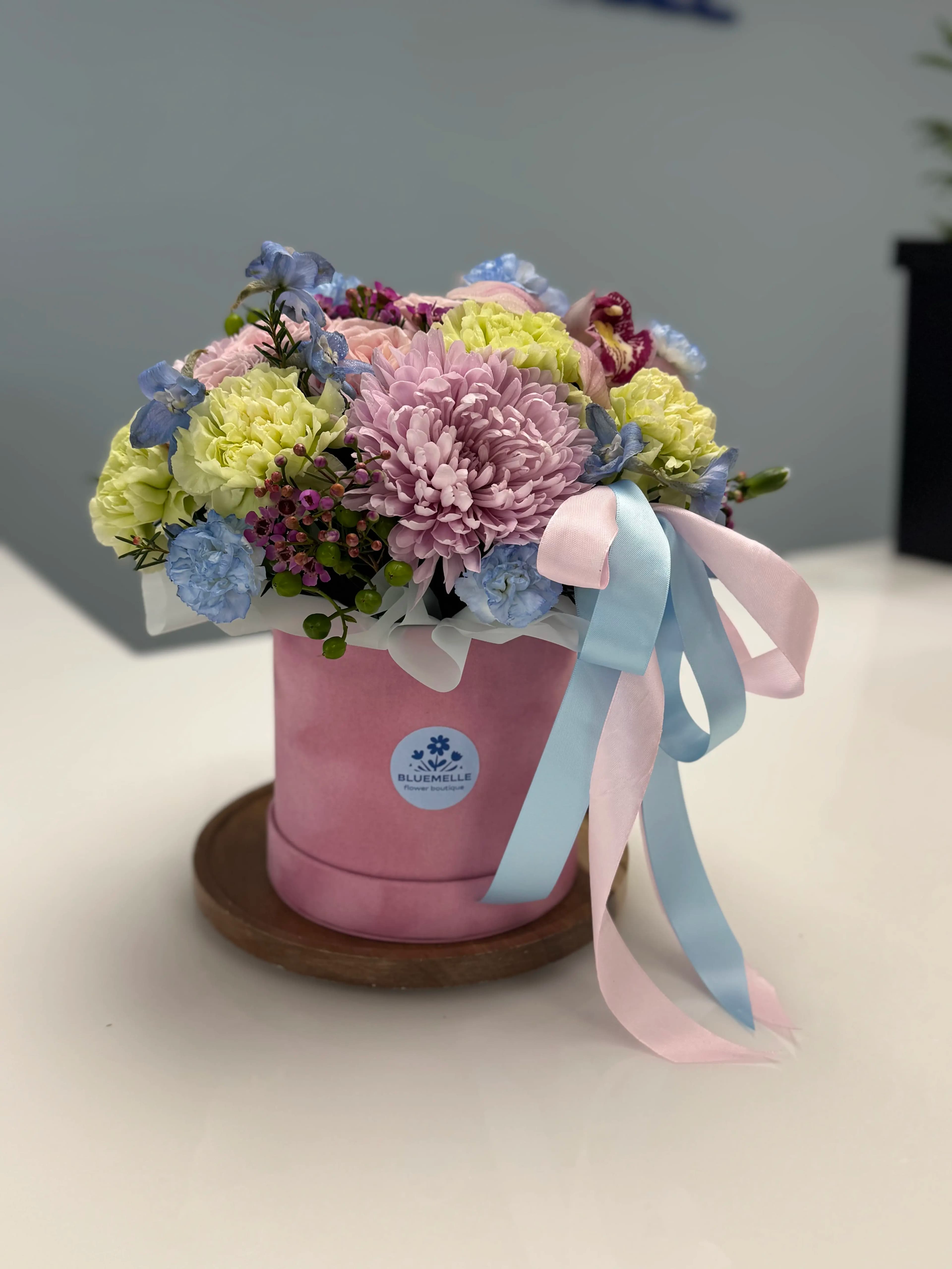 Blush Harmony Hatbox